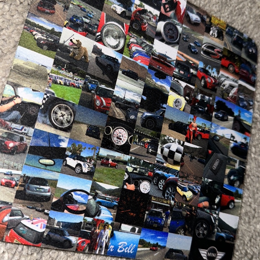 Mini Cooper mouse pad - Picture 4 of 5